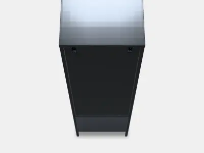 RUDSTA Glass-door cabinet 3 3D model