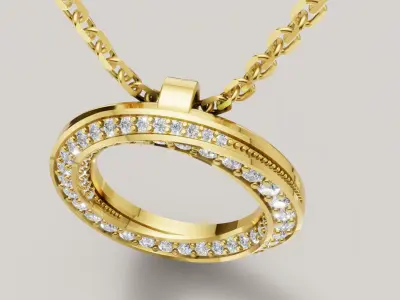 Graff Pendant 3d print model C 84 3D print model