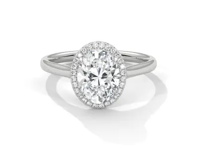 solitaire ring with detail images and 360 render videos 15 3D print model