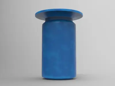 Call Side Table Low-poly 3D model