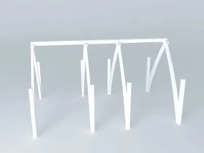 new cruck old frame Free 3D model