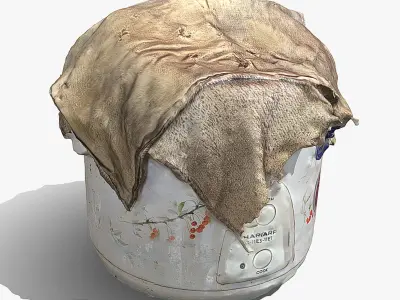 Rice cooker 3D print model