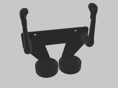 Boxing gloves holder 3D print model