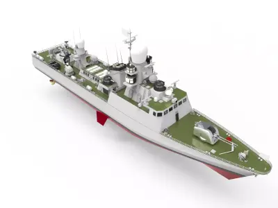 Buyan Class Corvette 3D model