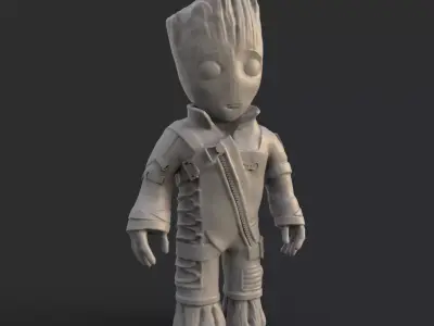 Groot Baby for 3d printing 3D print model