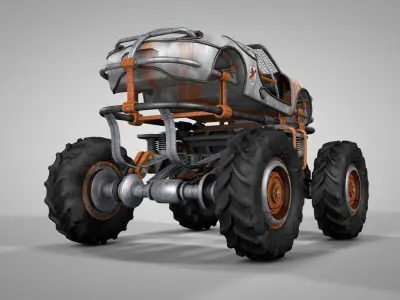 Monster Truck 2 3D model