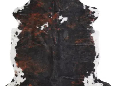 Tricolor Cowhide Rug A27079 3D model