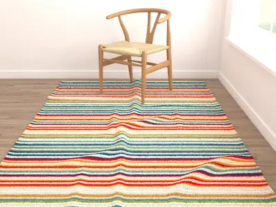 Rugs No 460 Low-poly 3D model