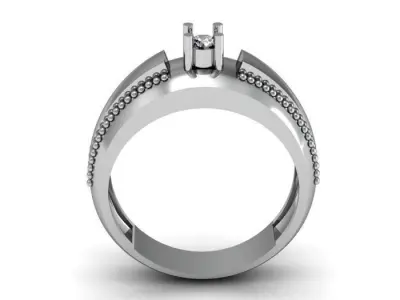 man ring 3D print model