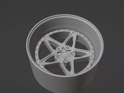 Sevenk Zion R scalable and printable rims 3D print model