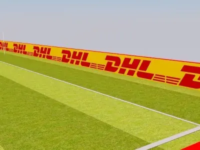 Soccer Goal 3D model 3D model