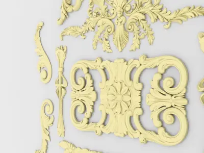 Big Ornament Collection 3D print model