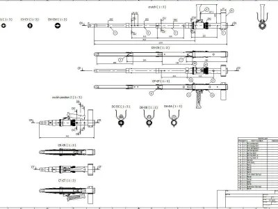 crutch tool 3D model