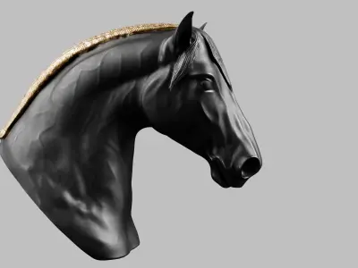 Equinus Sculpture 3D model