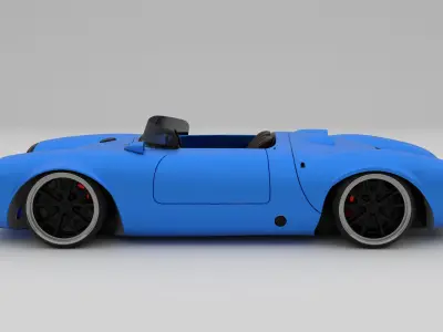 Porsche 550 3D model