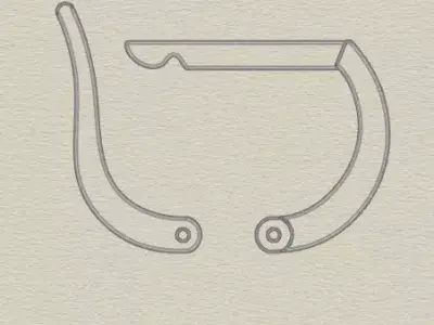 earring back or earring clutch free stl obj 3dm Free 3D print model purchase