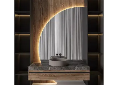 Luxury Bathroom 35 3D model