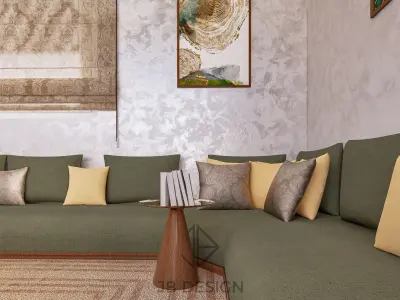 Salon Marocain 3D model