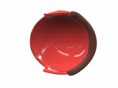 Football helmet f3 Free 3D model
