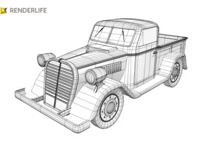 Truck pack 3D model