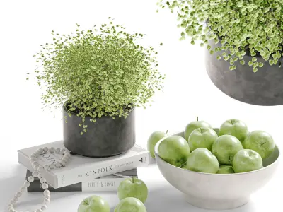 Decorative Set 08 3D model