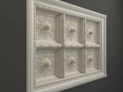 Classic Celing 1 3D model