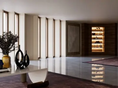 Interior - Livingroom - 180723 3D model