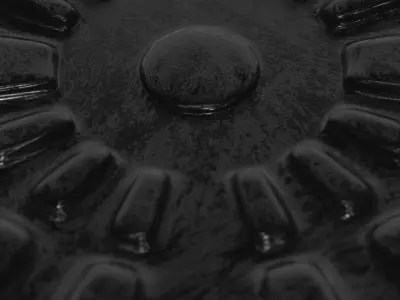 Manhole - Tombino city street decoration 3D model Free low-poly 3D model