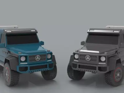 Mercedes Benz G63 3D print model