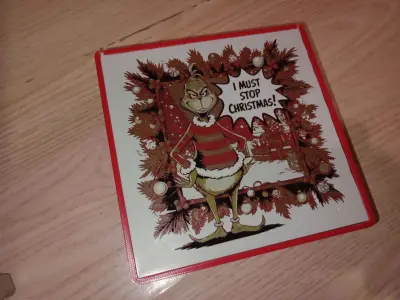 Grinch Christmas Gift Box 3D print model