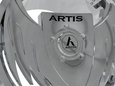 ARTIS BATMAN CONCAVE WHEEL 3D MODEL 3D print model