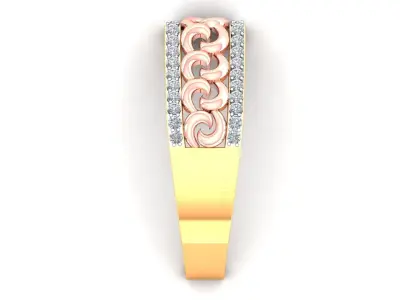 Ladies ring 3D print model buy