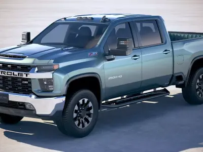 Chevrolet Silverado 2500HD Z71 CG 2020 3D model