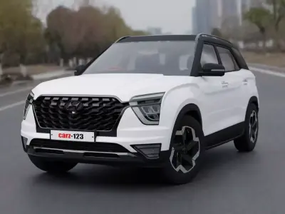 hyundai alcazar  Low-poly 3D model