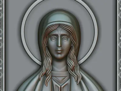 Saint Glaphyra of Amasia 3D model