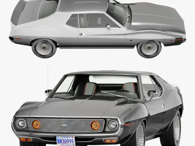 AMC AMX pierre cardin-1973 3D model