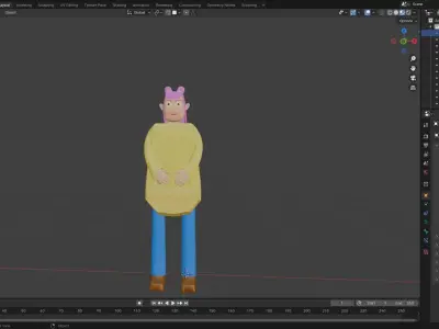 Salesperson of Tacos de Canasta 3D print model