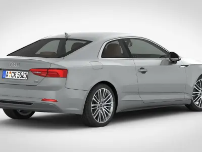 Audi A5 Coupe 2018 3D model