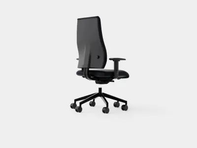 Office Chair Low-poly 3D model