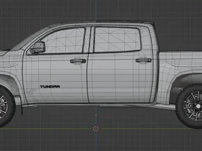 Toyota Tundra TRD Pro 2019 3D model