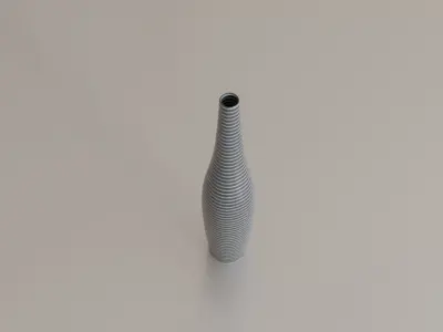 Earthenware jug 03 3D model
