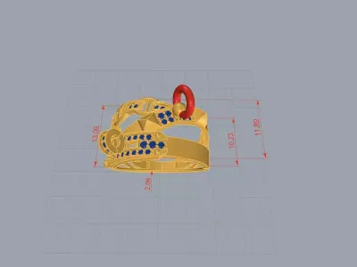 Brand Look Ring 100 PERCENT GUARANTEED CAN BE RPINTED 3D print model