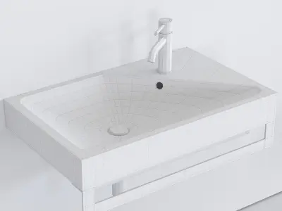 Ceramica Cielo Smile Blink Washbasin  3D model