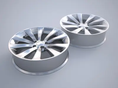 Scirocco Wheel 3D model