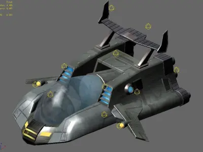 Future - Chariot 01 3D model