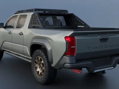 Toyota Tacoma Trailhunter 2024 3D print model