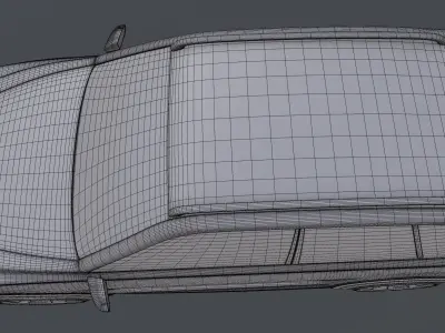 Crossover Car 3D model purchase