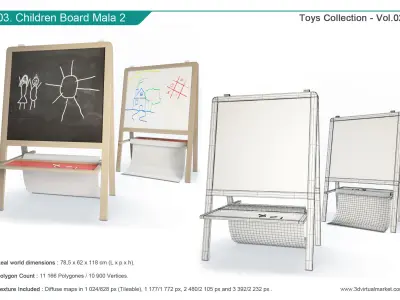 Toys and Vehicles Collection 3D model