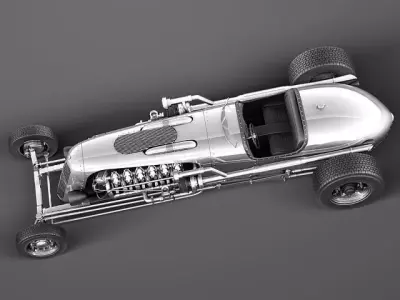 Jay Leno Tank Car Hot Rod 3D model