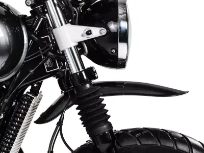 Front fender scrambler for Royal Enfield 650 Interceptor and GT 3D print model